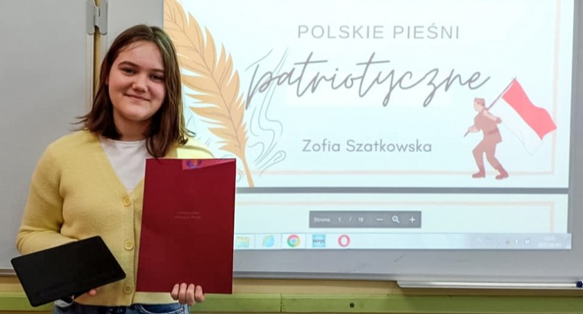 Uczennica z Ciechanowa wśród laureatów ogólnopolskiego konkursu