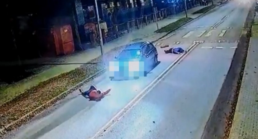 Ku przestrodze: nagranie z wypadku na przejściu dla pieszych [wideo]