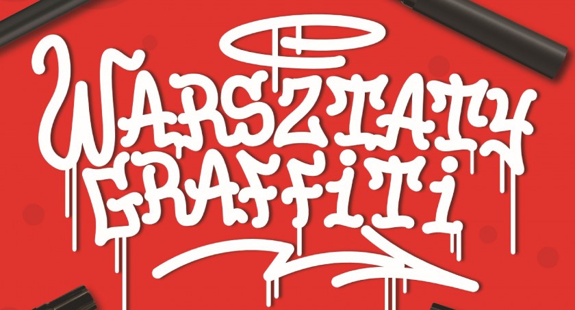 Warsztaty graffiti dla dzieci i młodzieży z powiatu ciechanowskiego