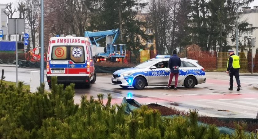 Z ostatniej chwili: Wypadek i duże utrudnienia w centrum Ciechanowa [zdjęcia]