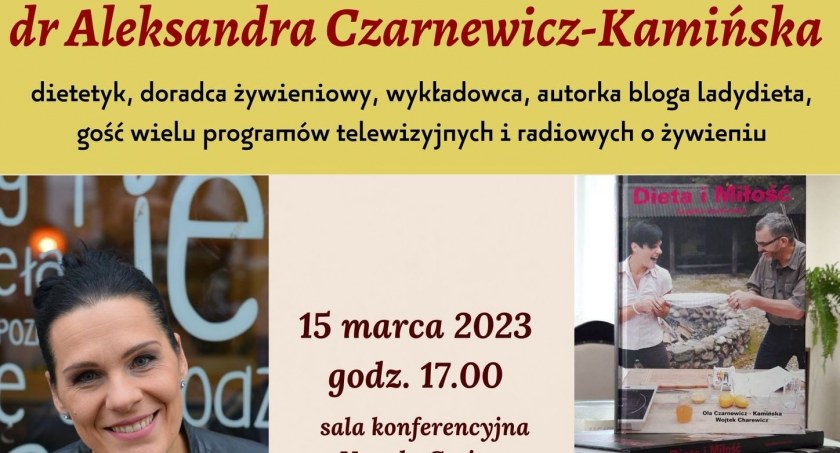 Rozmowy o odżywianiu - spotkanie z dietetyczką w Opinogórze