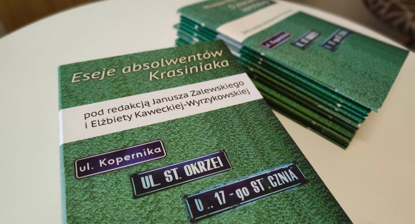 Eseje o dużym znaczeniu. Publikacja absolwentów Krasiniaka