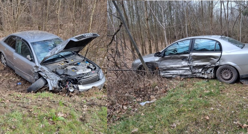 AKTUALIZACJA: Wypadek pod Ciechanowem. Sprawcą 80-latek [zdjęcia]