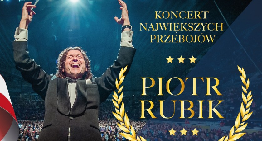 Piotr Rubik wystąpi na dziedzińcu zamku w Ciechanowie