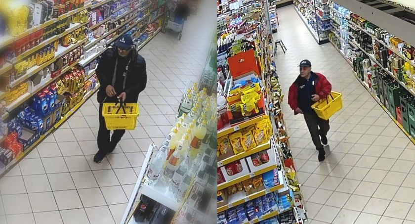Kradli w sklepie. Policja poszukuje dwóch mężczyzn