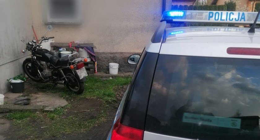 Pościg za pijanym motocyklistą
