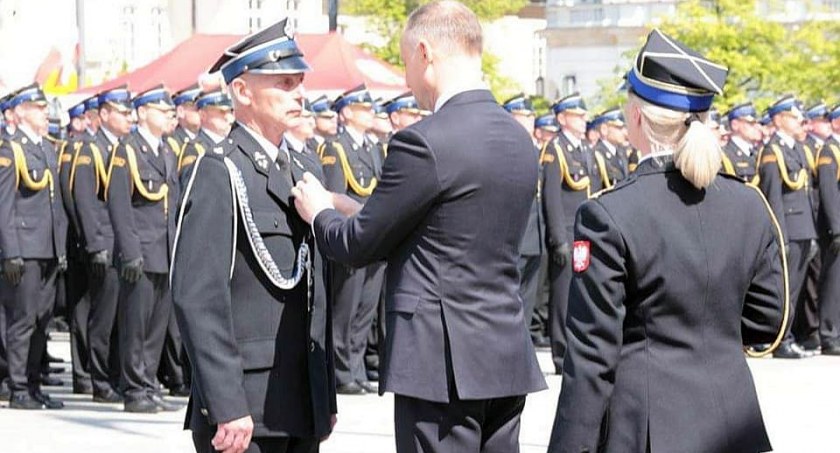 Druh z gminy Ojrzeń odznaczony przez Prezydenta RP