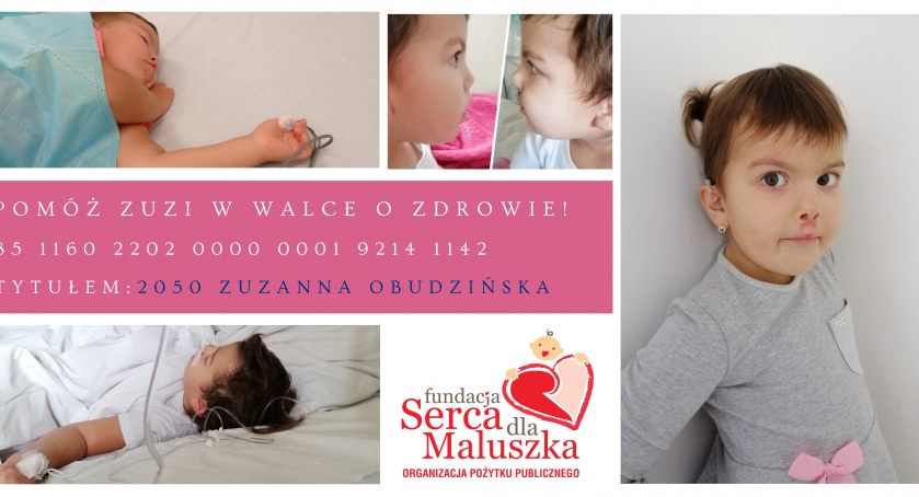 Zuzia potrzebuje pomocy. Trwa akcja charytatywna - pobiegnij po lepsze jutro dla tej dzielnej dziewczynki