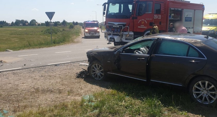 Groźne zdarzenie na drodze. Sprawcą 70-latek [zdjęcia]
