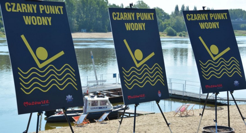 Nowe czarne punkty wodne na Mazowszu