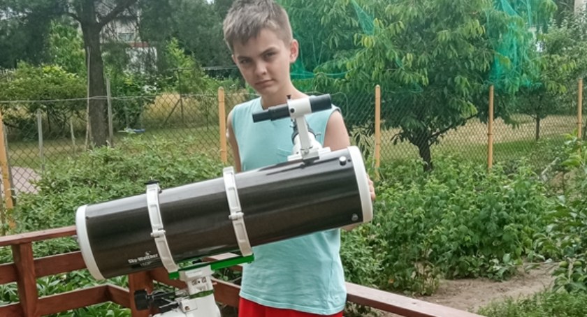 Astronomiczny sukces ucznia z powiatu ciechanowskiego
