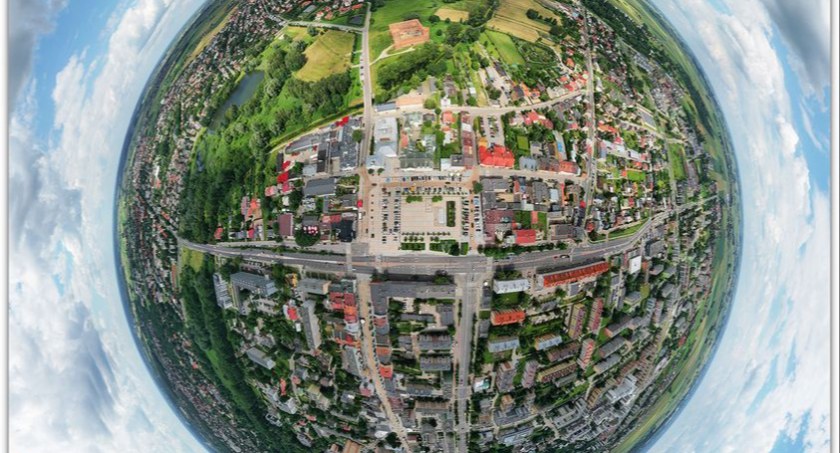 Kosmiczne spojrzenie na Ciechanów [zdjęcia]