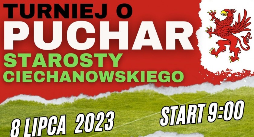 Charytatywny turniej o puchar starosty ciechanowskiego