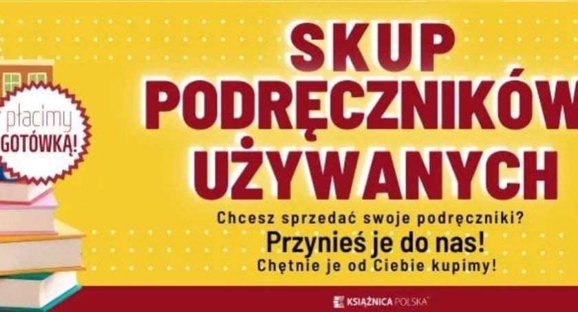 Ciechanowska księgarnia wznawia skup podręczników