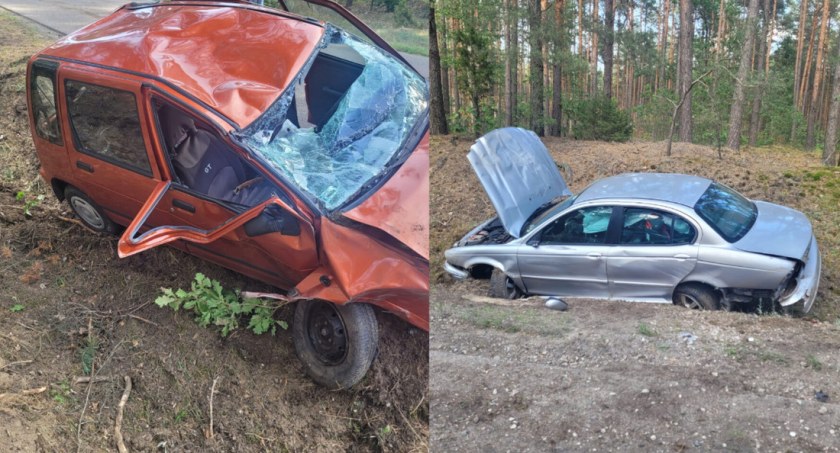 Dwie osoby ranne w wypadku, sprawca uciekł