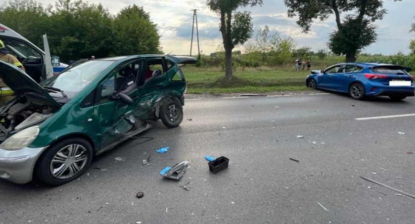 Pięć osób rannych w wypadku [zdjęcia]