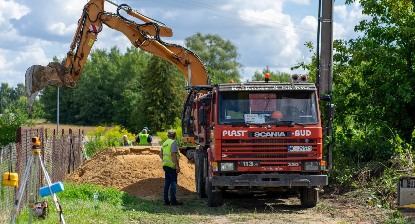 W Ciechanowie ruszyła przebudowa ulicy