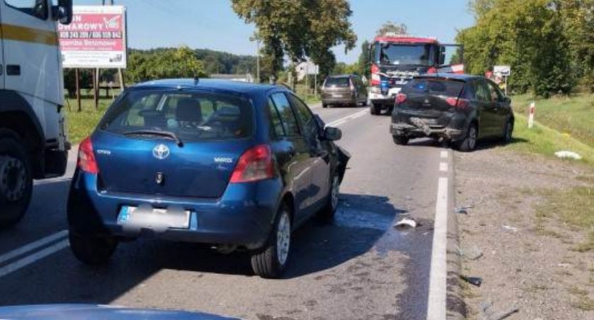 [AKTUALIZACJA] Z ostatniej chwili: Zderzenie samochodów pod Ciechanowem