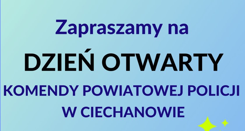 Tor przeszkód, symulator zderzeń. Policja z Ciechanowa zaprasza na Dzień Otwarty