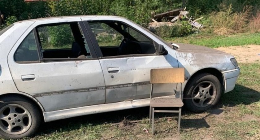 O krok od tragedii. Na prywatnej posesji eksplodował pocisk artyleryjski [zdjęcia]