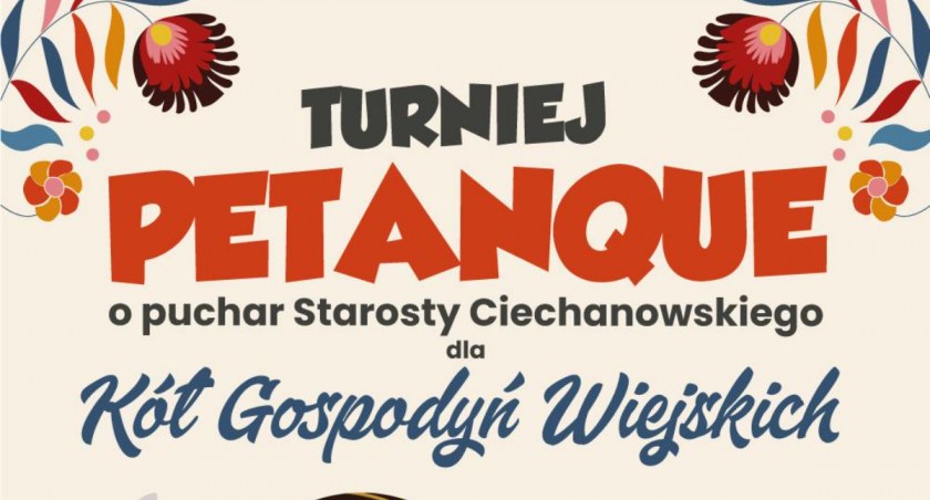 Ciechanowskie Starostwo czeka na zgłoszenia do turnieju