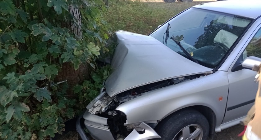 Z ostatniej chwili: Wypadek pod Ciechanowem. Ucierpiało dziecko [zdjęcia]
