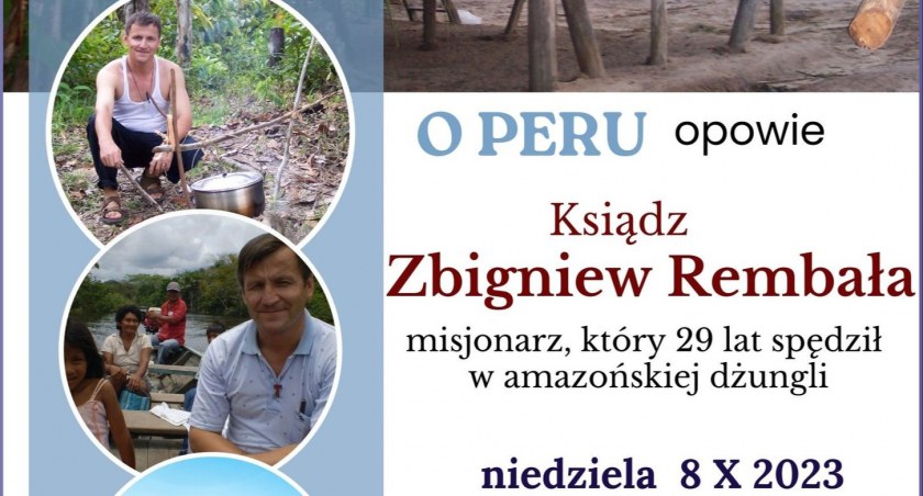 Proboszcz opinogórskiej parafii opowie o Peru