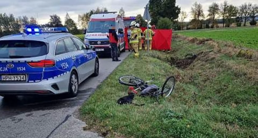 Z ostatniej chwili: Śmiertelny wypadek pod Ciechanowem [zdjęcia]