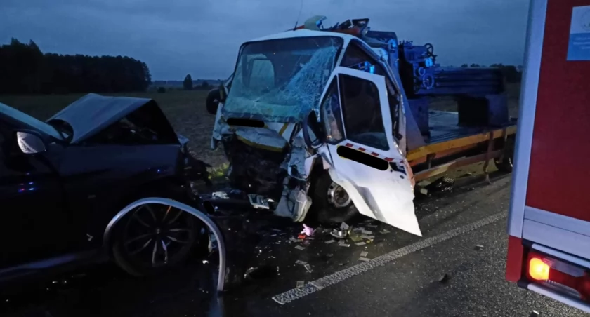 Tragiczny wypadek. Zginął kierowca lawety [zdjęcia]