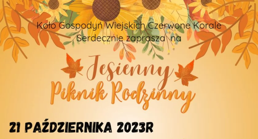 Jesienny Piknik Rodzinny w pobliżu Ciechanowa