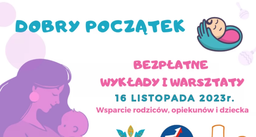 W Ciechanowie odbędą się bezpłatne wykłady i warsztaty dla osób opiekujących się małymi dziećmi