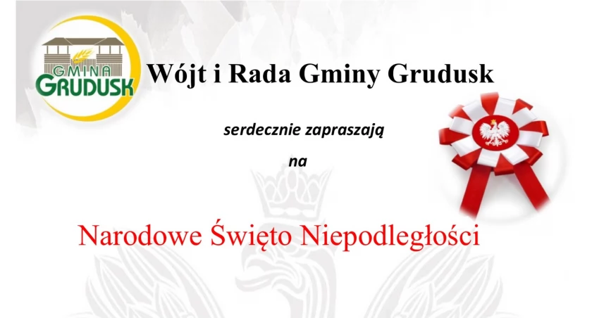Obchody Święta Niepodległości w gminie Grudusk