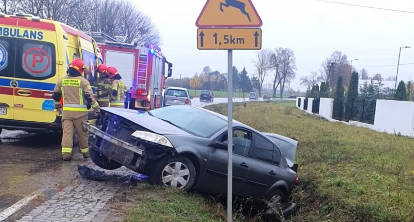 Pijany kierowca sprawcą wypadku
