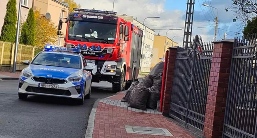 Rusztowanie przygniotło mężczyznę. Wypadek w Ciechanowie