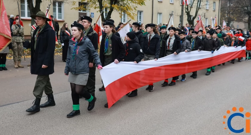W 105. rocznicę odzyskania niepodległości w Ciechanowie [zdjęcia]