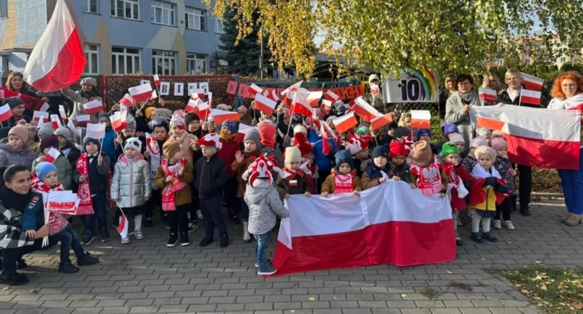 Przedszkolaki z Ciechanowa wzięły udział w Biegu Niepodległości [zdjęcia]