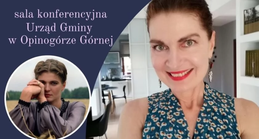 Spotkanie z aktorką w Opinogórze