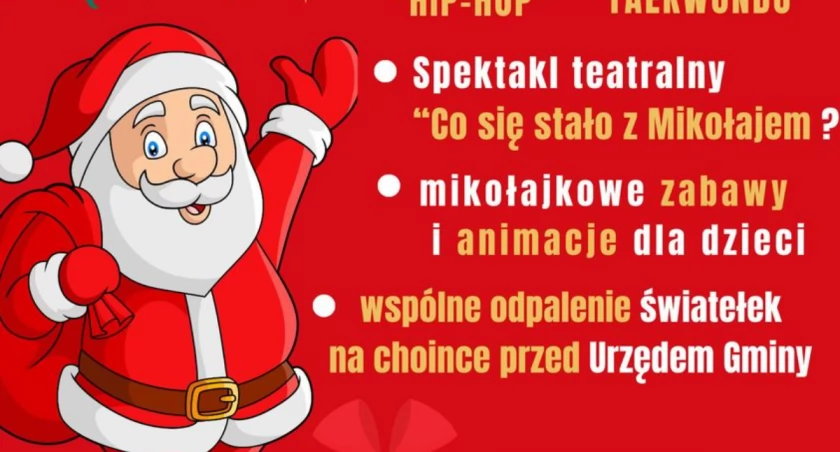 GOK zaprasza na imprezę mikołajkową
