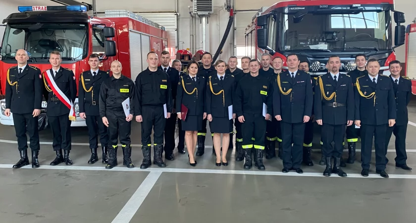 Awanse i ślubowanie w ciechanowskiej straży pożarnej [zdjęcia]