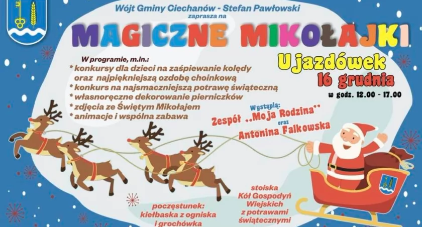 Magiczne Mikołajki w gminie Ciechanów