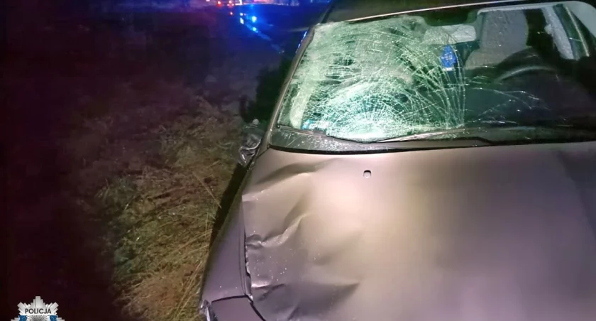 Tragedia na drodze. Nie żyje 42-latek, kierowca auta był pijany