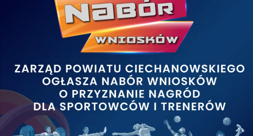 Powiat ciechanowski: ruszył nabór dla klubów sportowych i stowarzyszeń