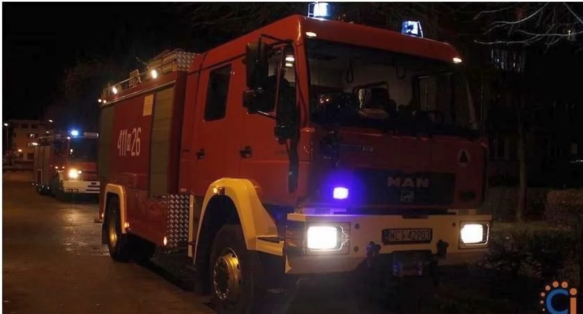 Strażacy interweniowali w szkole niedaleko Ciechanowa