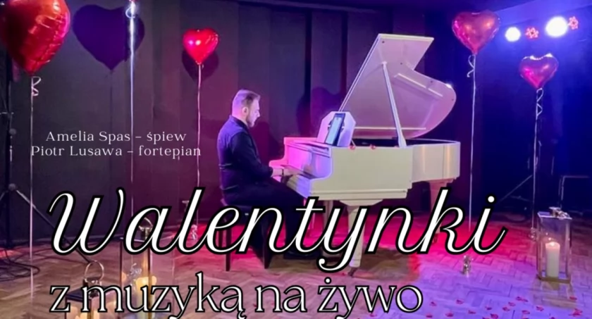 Wieczór walentynkowy z muzyką na żywo w Ciechanowie