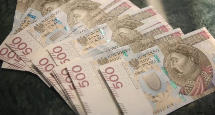 Dużą kwotę wrzucił do śmietnika. Odzyskał 5 tys. zł