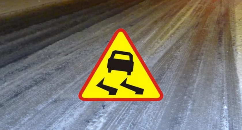 Na drogach zrobi się niebezpiecznie. Alert w powiecie ciechanowskim