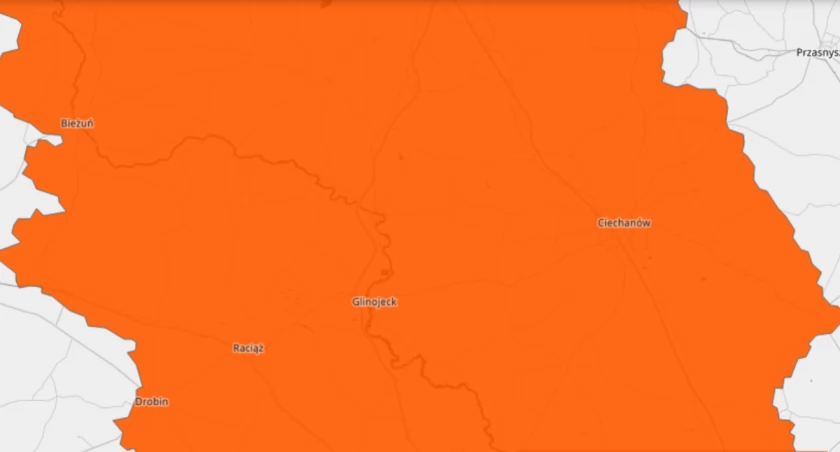 Znów robi się niebezpiecznie. Alert drugiego stopnia na naszym terenie