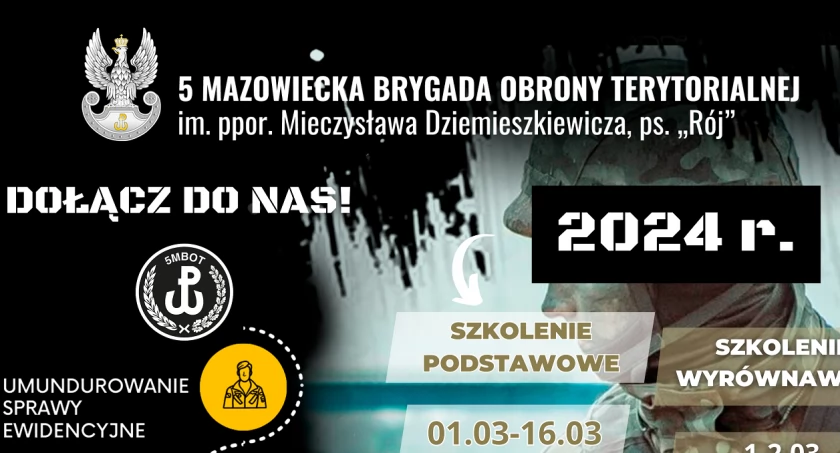 Zaplanuj swoje szkolenie - zostań żołnierzem Terytorialnej Służby Wojskowej