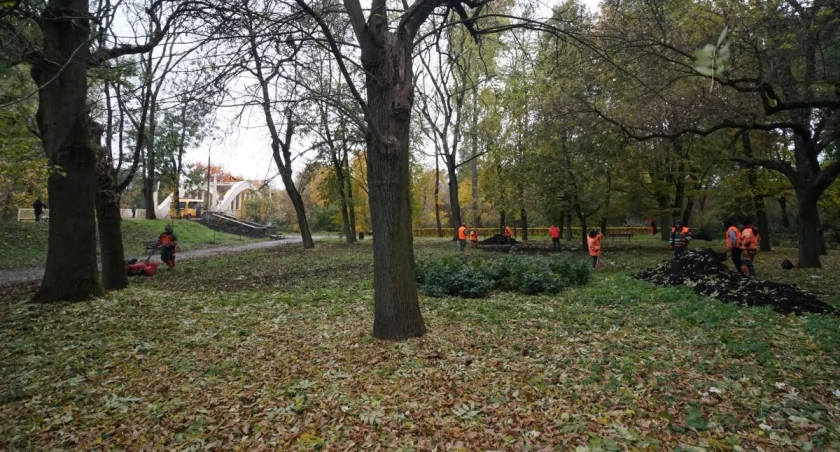 Wznowiono rewitalizację parku w Ciechanowie
