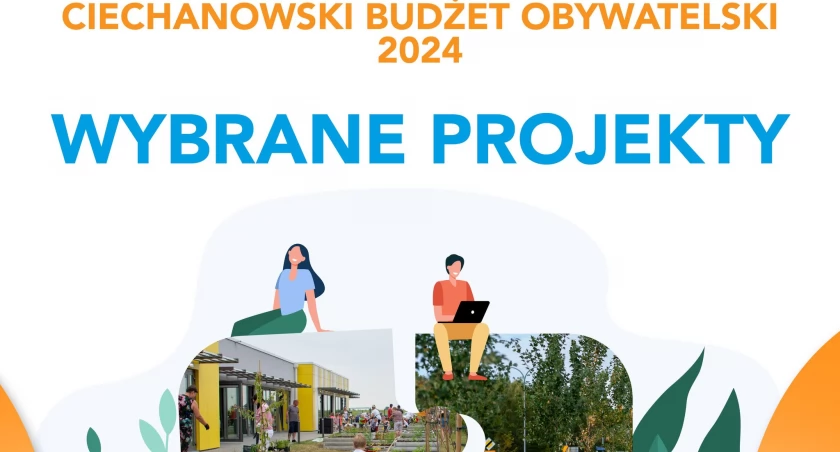 Które projekty wybrali mieszkańcy Ciechanowa? Znamy wyniki głosowania w Budżecie Obywatelskim 2024